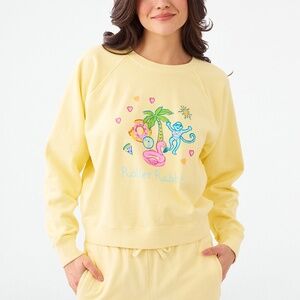 Roller Rabbit Pool Party Crewneck Size XXSYELLOW / XXS